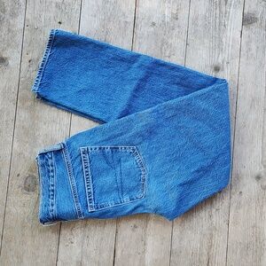 NWOT American Eagle 90s Straight Denim Jeans Size 2 Regular Mom Y2k